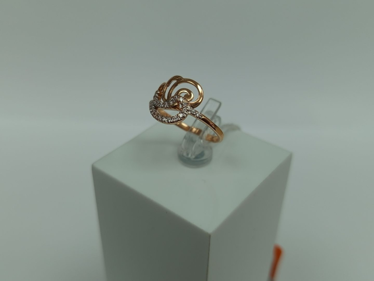 КОЛКМИ585 КОЛЬЦО С КАМНЯМИ (Au 585)