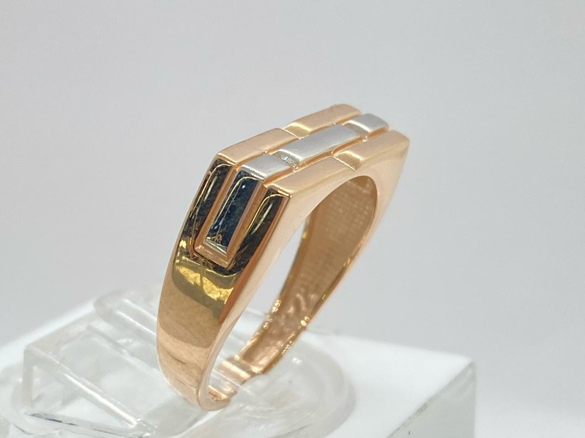 КОЛЬЦО ПЕЧАТКА без камня (Au 585)