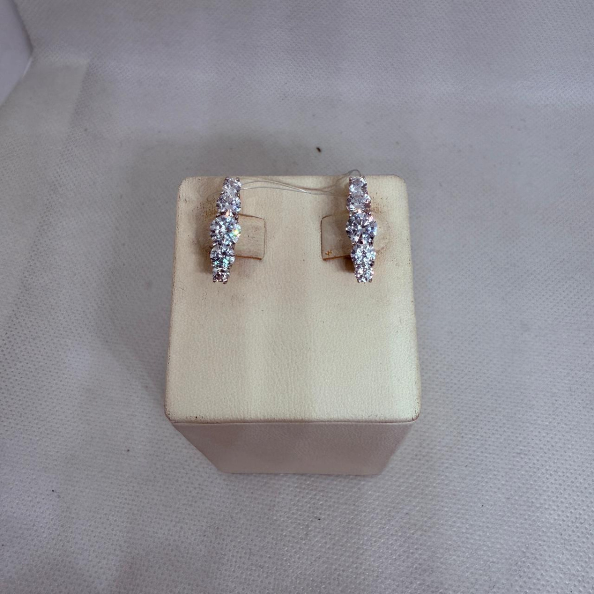 СЕРЬГИ С КАМНЯМИ (Au 585)