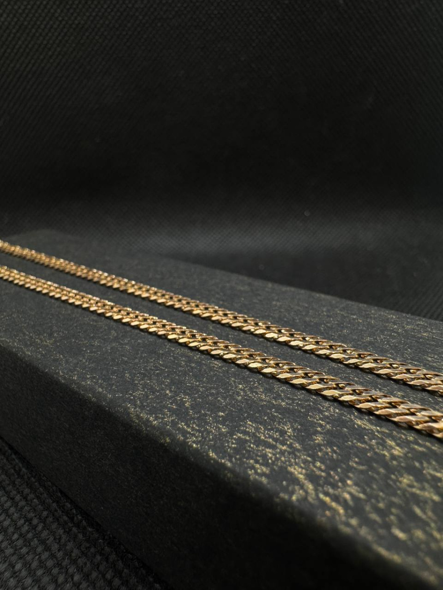 ЦЛР2585 ЦЕПЬ ПОЛНОВЕСНАЯ Ромб двойной (Au 585)