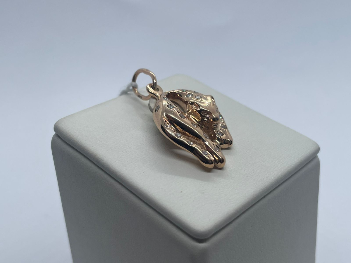 ПОДВЕСКА С КАМНЯМИ (Au 585)