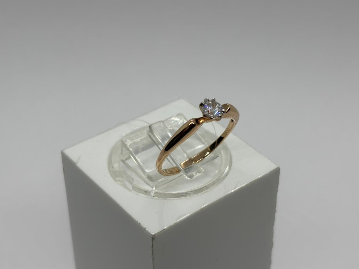 КОЛЬЦО С КАМНЕМ (Au 585)