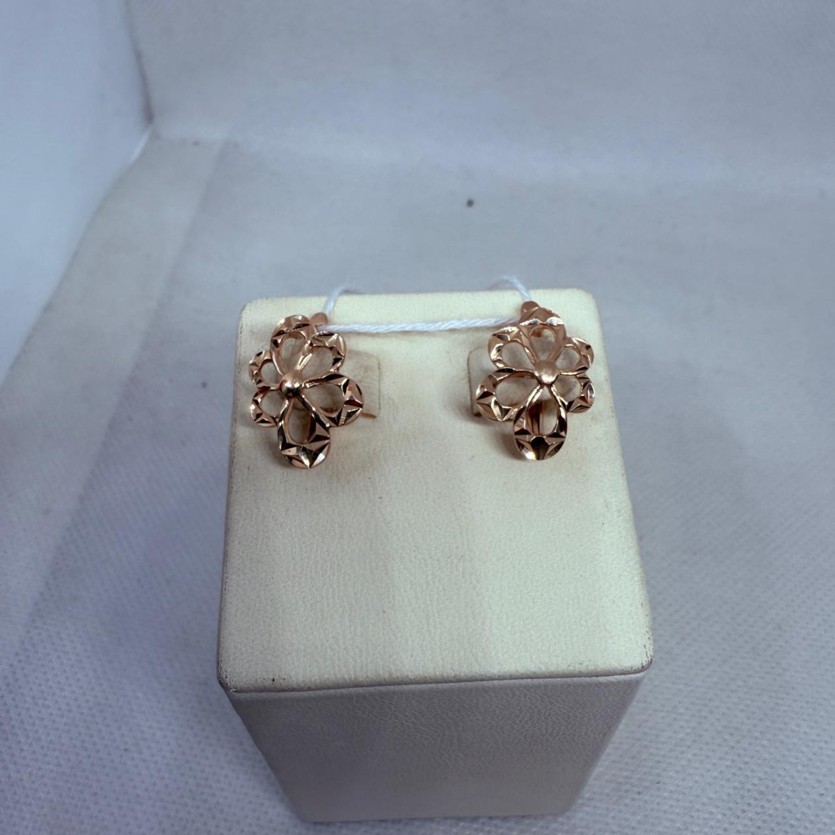 СЕРЬГИ БЕЗ КАМНЯ (Au 585)