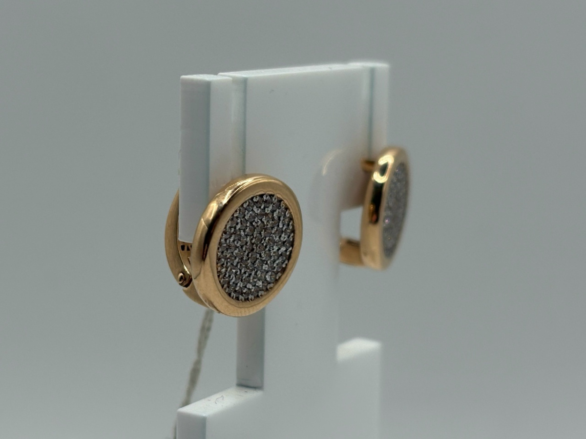 СЕРЬГИ С КАМНЯМИ (Au 585)