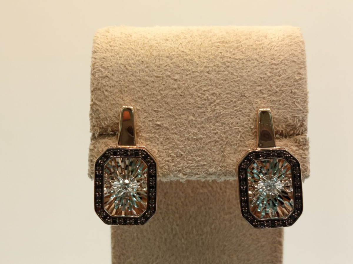 СЕРЬГИ БРИЛЛИАНТ (Au 585)