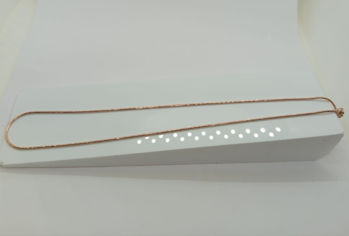 ЦЕПЬ ПОЛНОВЕСНАЯ Жгут(снейк) (Au 585)