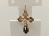 ПОДВЕСКА КРЕСТ без камня (Au 585)
