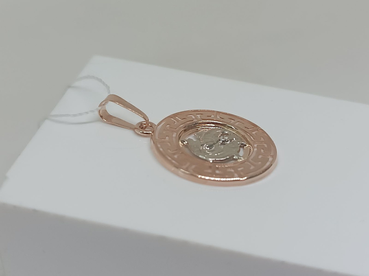 ПОДВЕСКА ЗНАК ЗОДИАКА РЫБЫ (Au 585)