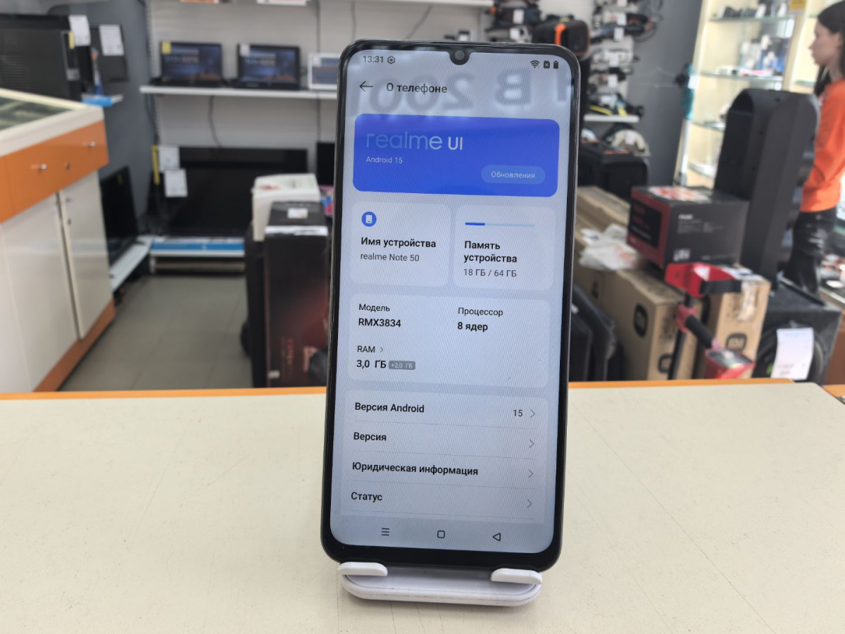 Смартфон Realme Note 50 3/64