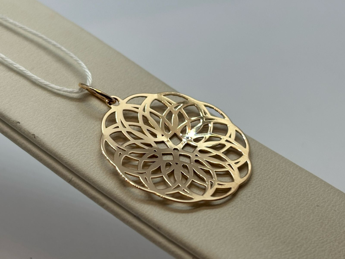 ПОДВЕСКА БЕЗ КАМНЯ Au 585