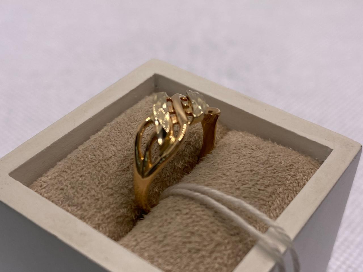 КОЛБКМ585 КОЛЬЦО БЕЗ КАМНЯ (Au 585)