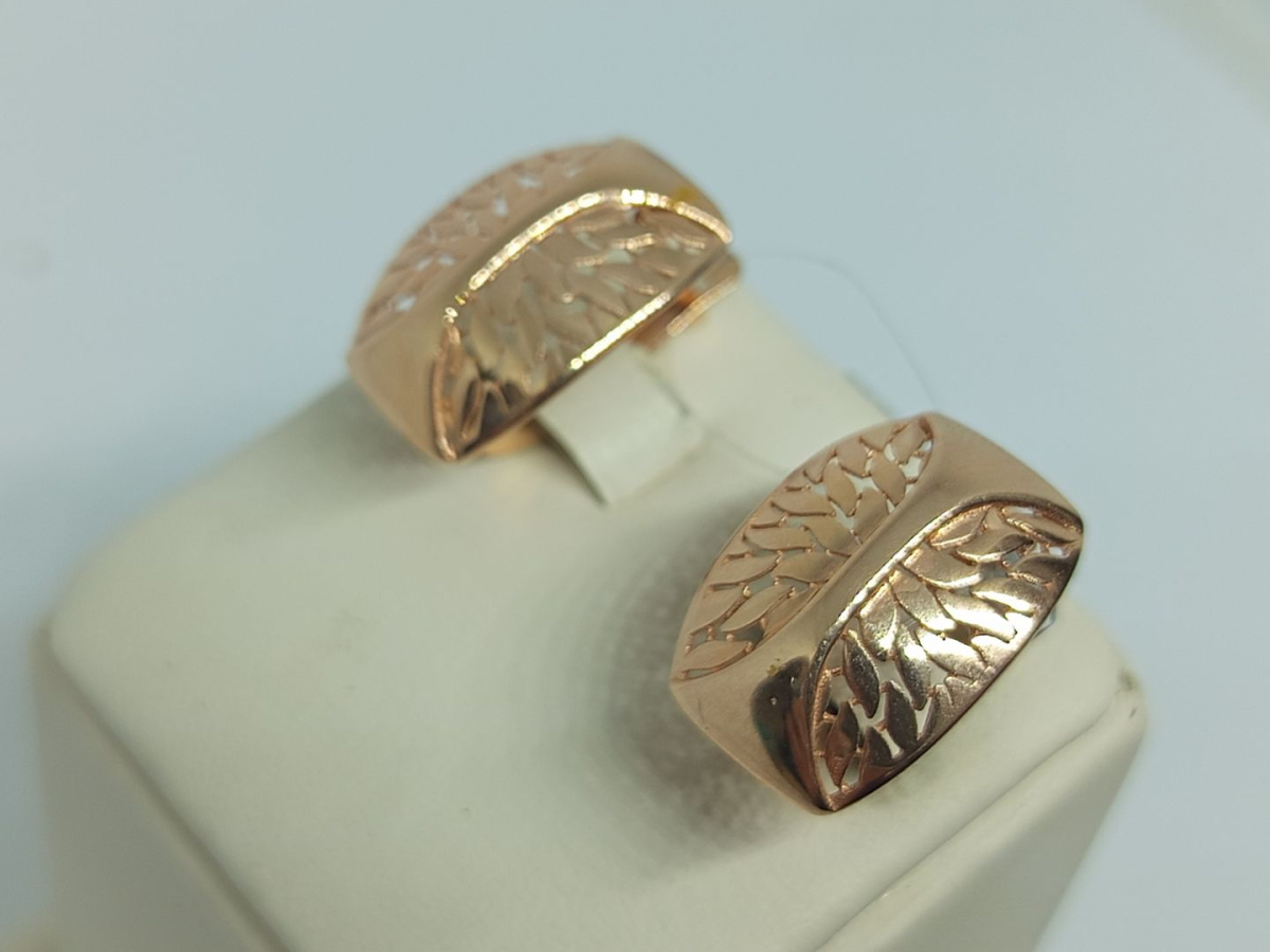 СЕРЬГИ С КАМНЯМИ (Au 585)