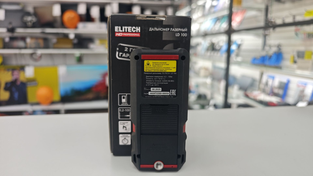 Дальномер ELITECH HD LD100