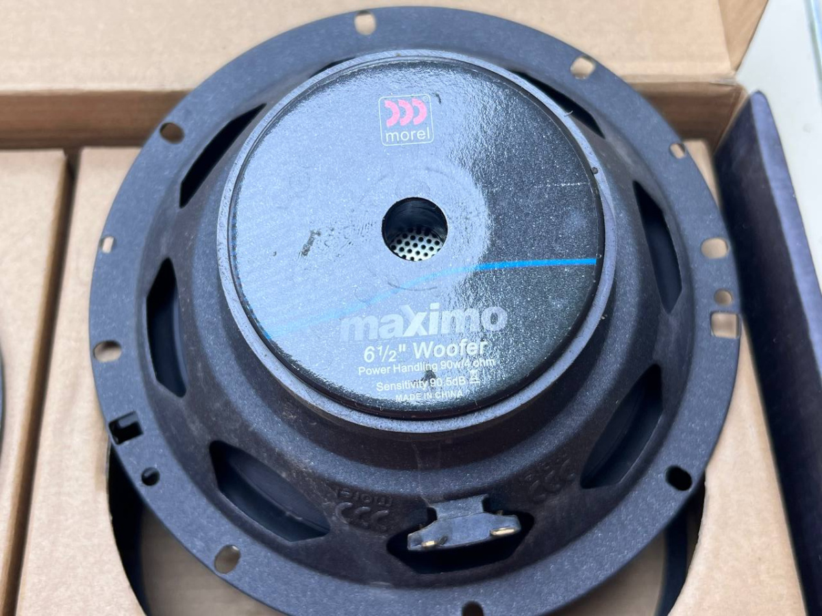 Автоакустика передняя Morel maximo woofer 6 1/2