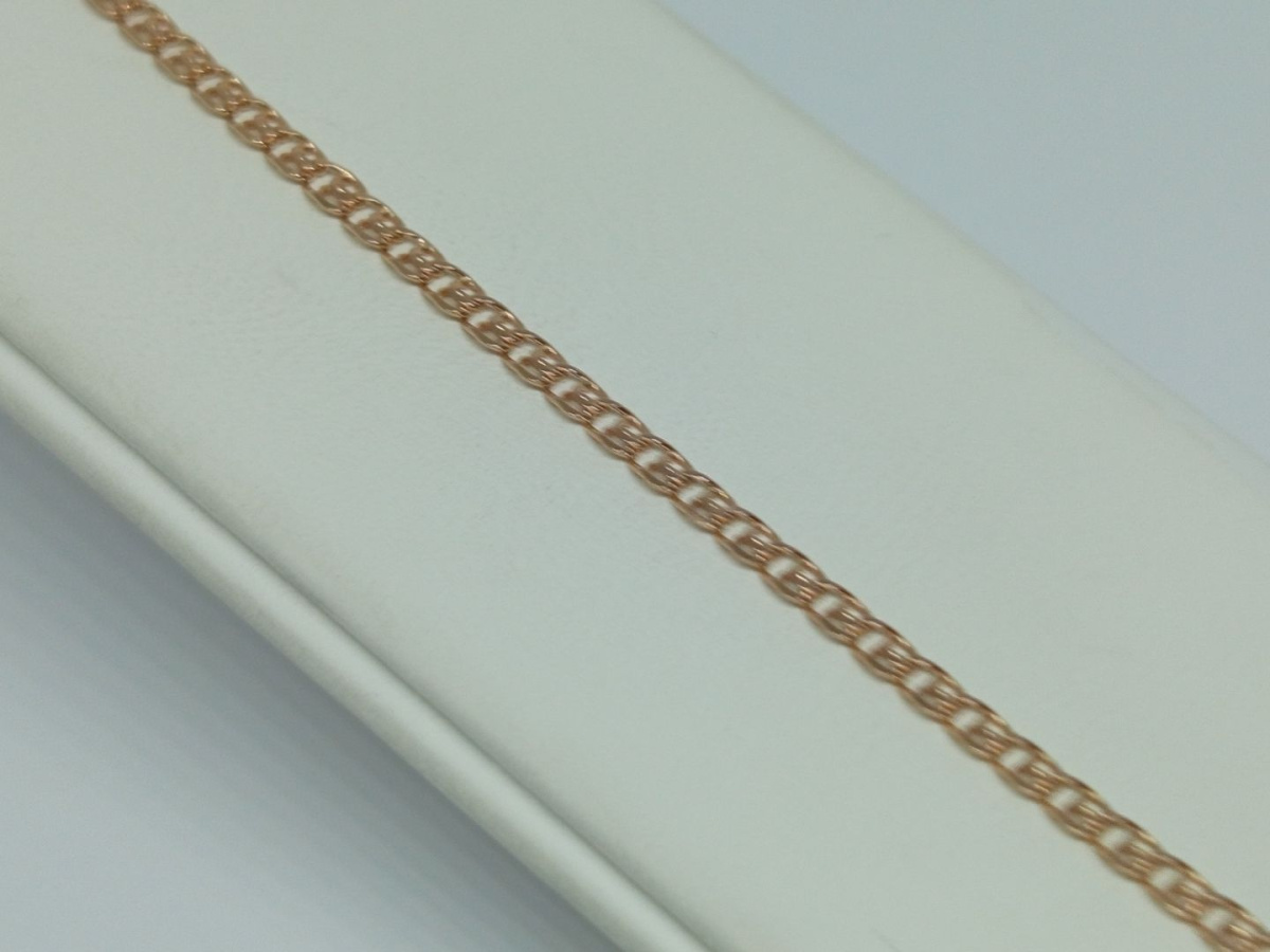 БРАСЛЕТ ПОЛНОВЕСНЫЙ Лав Au 585