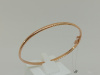 022117 БРАСЛЕТ ЖЕСТКИЙ без камня (Au 585)