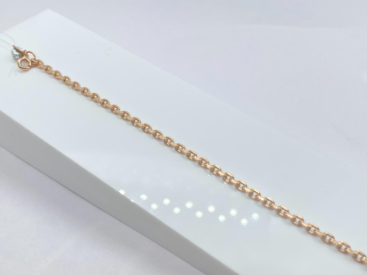 7060208-17 БРАСЛЕТ ПОЛНОВЕСНЫЙ Якорное (Au 585)