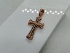 ПОДВЕСКА КРЕСТ с камнем (Au 585)