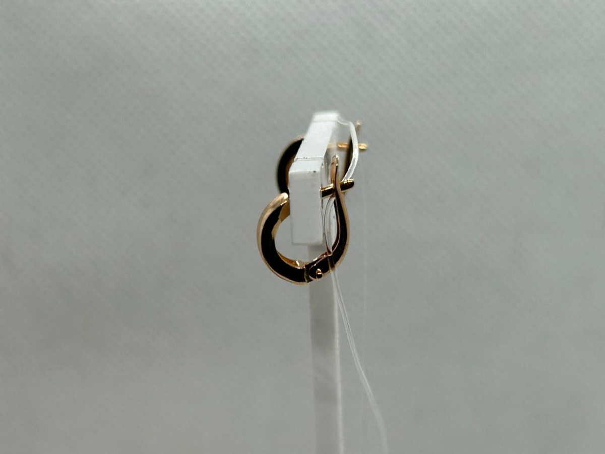 СЕРЬГИ БЕЗ КАМНЯ (Au 585)