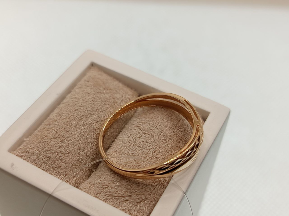 КОЛЬЦО БЕЗ КАМНЯ (Au 585)