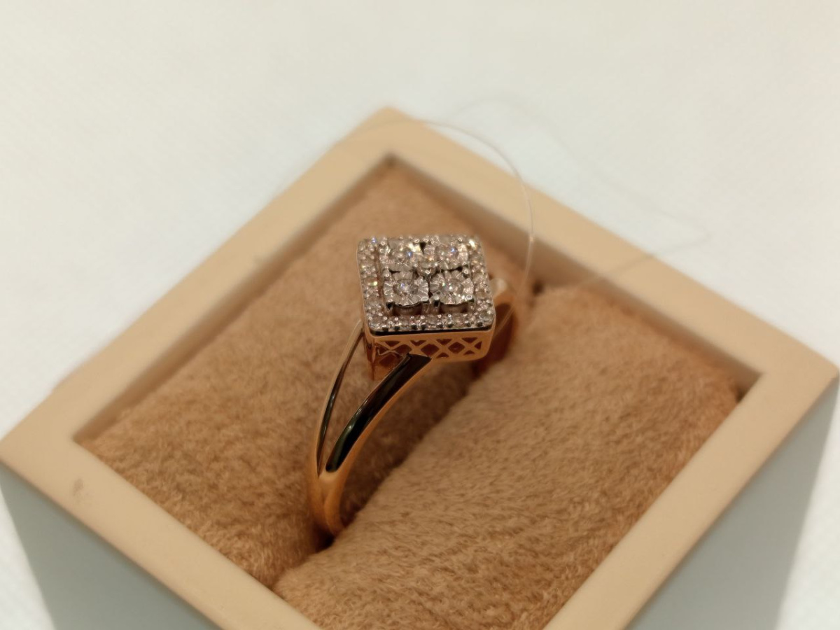 КОЛЬЦО БРИЛЛИАНТ (Au 585)