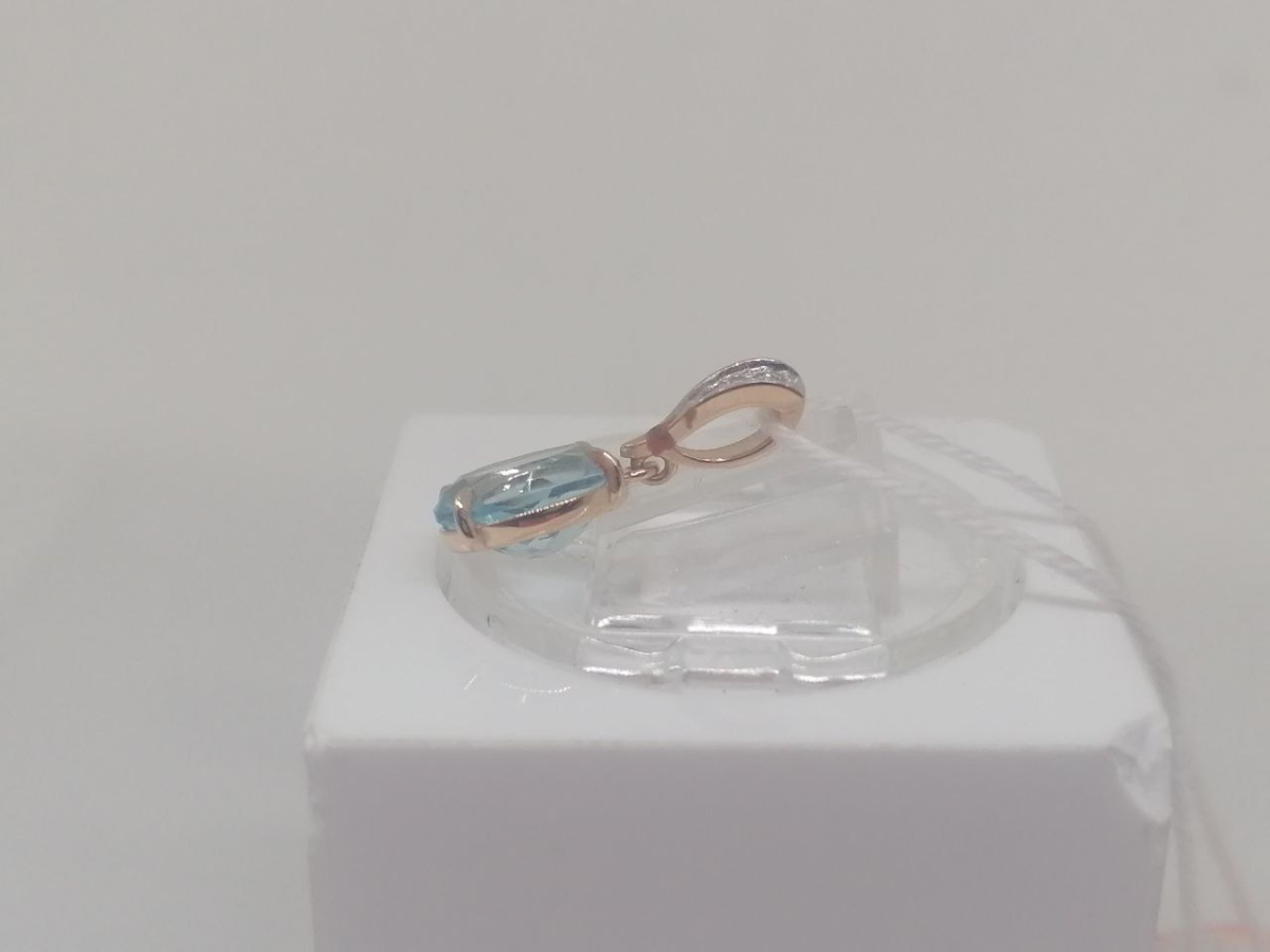 ПОДВЕСКА С КАМНЯМИ (Au 585)