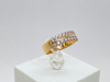 03617 КОЛЬЦО С КАМНЯМИ (Au 585)