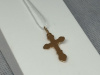 ПОДВЕСКА КРЕСТ БЕЗ КАМНЯ (Au 585)