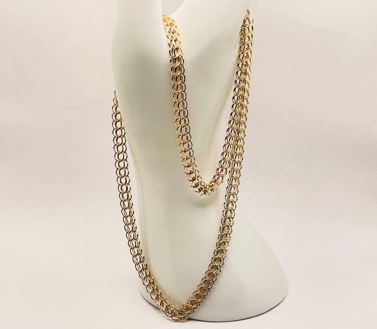 ЦЛИТ585 ЦЕПЬ ПОЛНОВЕСНАЯ Итальянка (Au 585)