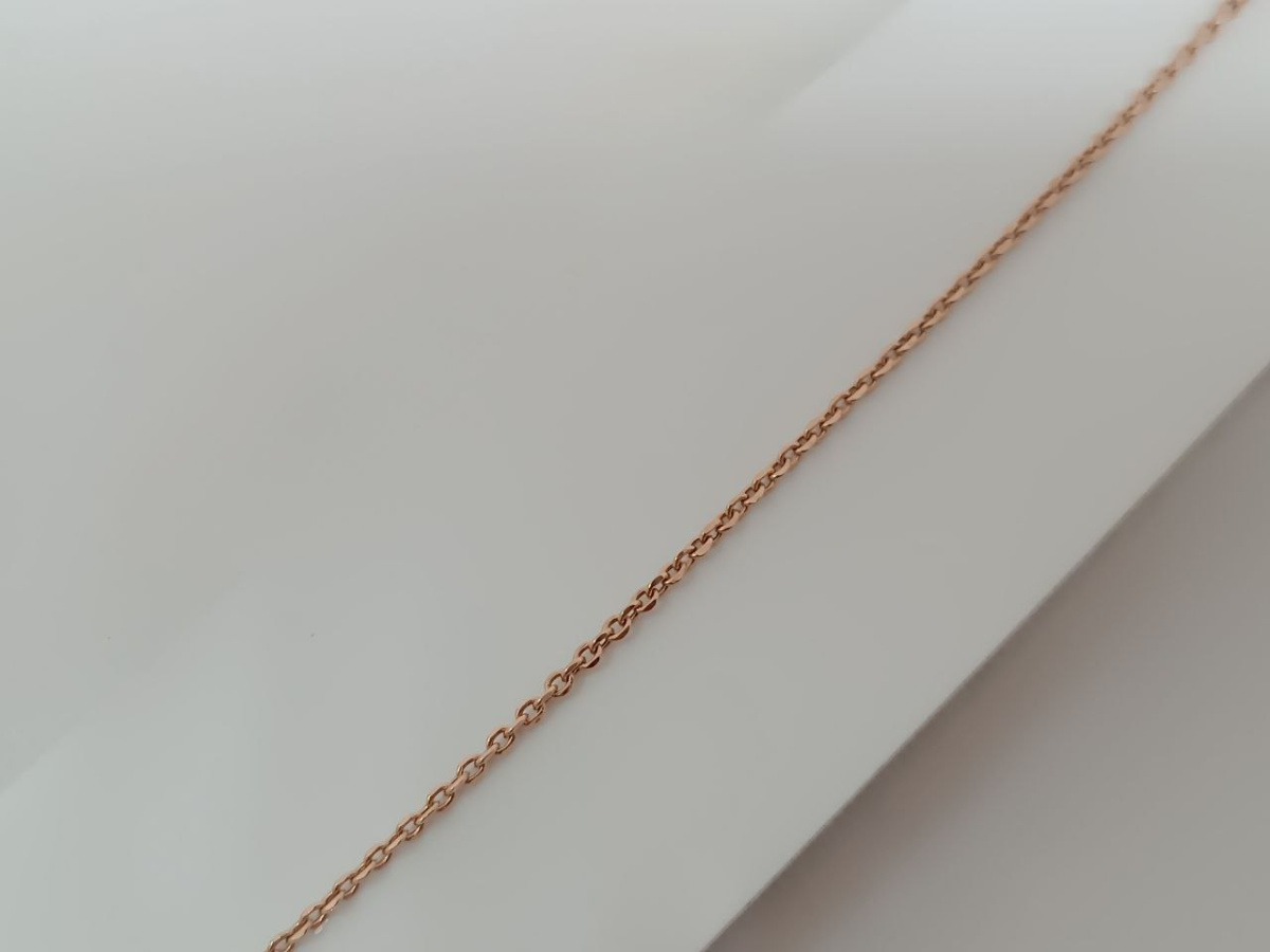 БРАСЛЕТ ПУСТОТЕЛЫЙ Якорное (Au 585)