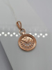 П4816 ПОДВЕСКА С КАМНЯМИ (Au 585)
