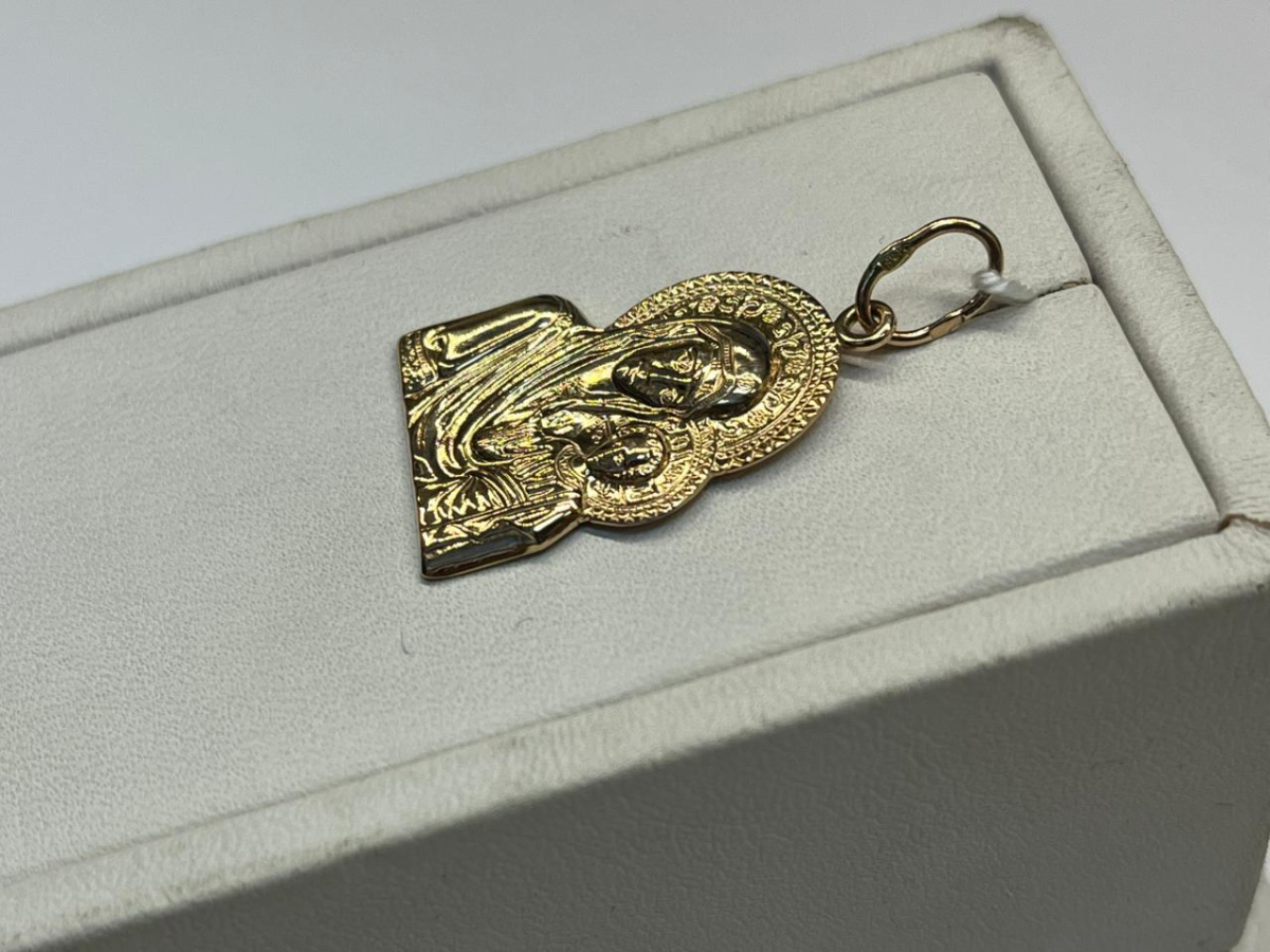 ПОДВЕСКА ИКОНА БЕЗ КАМНЯ (Au 585)