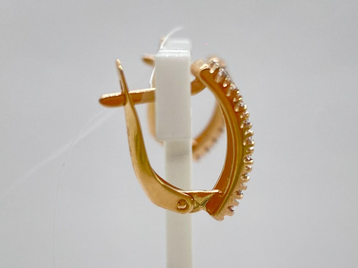 СЕРЬГИ С КАМНЯМИ (Au 585)