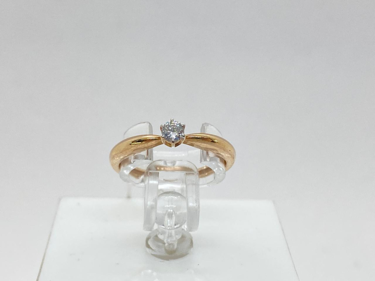 КОЛЬЦО С КАМНЕМ (Au 585)