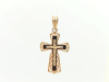 ПОДВЕСКА КРЕСТ Эмаль (Au 585)