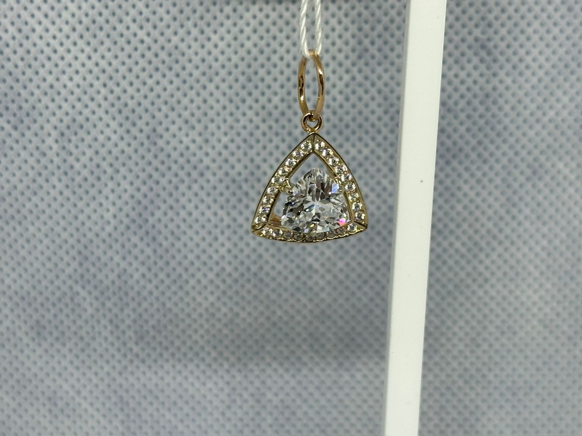 ПОДВЕСКА С КАМНЯМИ (Au 585)