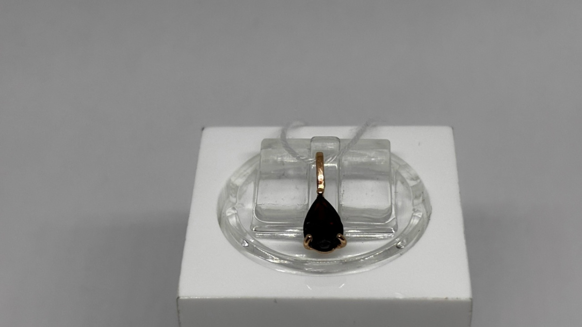 ПОДКМ585 ПОДВЕСКА С КАМНЕМ (Au 585)