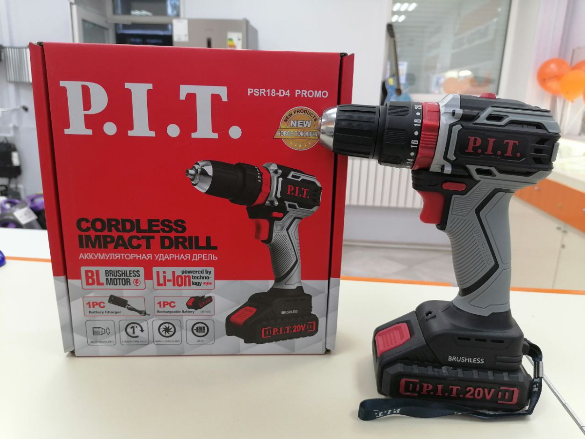 Шуруповерт P.I.T. PSR18-D4