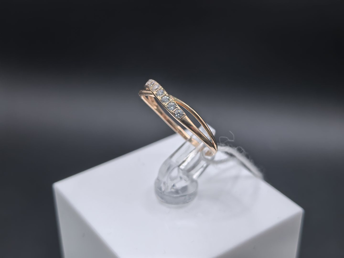 КОЛКМИ585 КОЛЬЦО С КАМНЯМИ (Au 585)