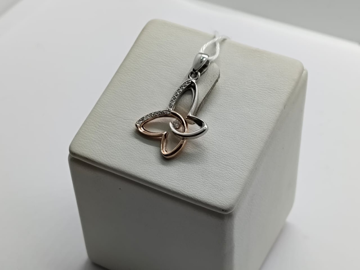 ПОДВЕСКА С КАМНЯМИ (Au 585)