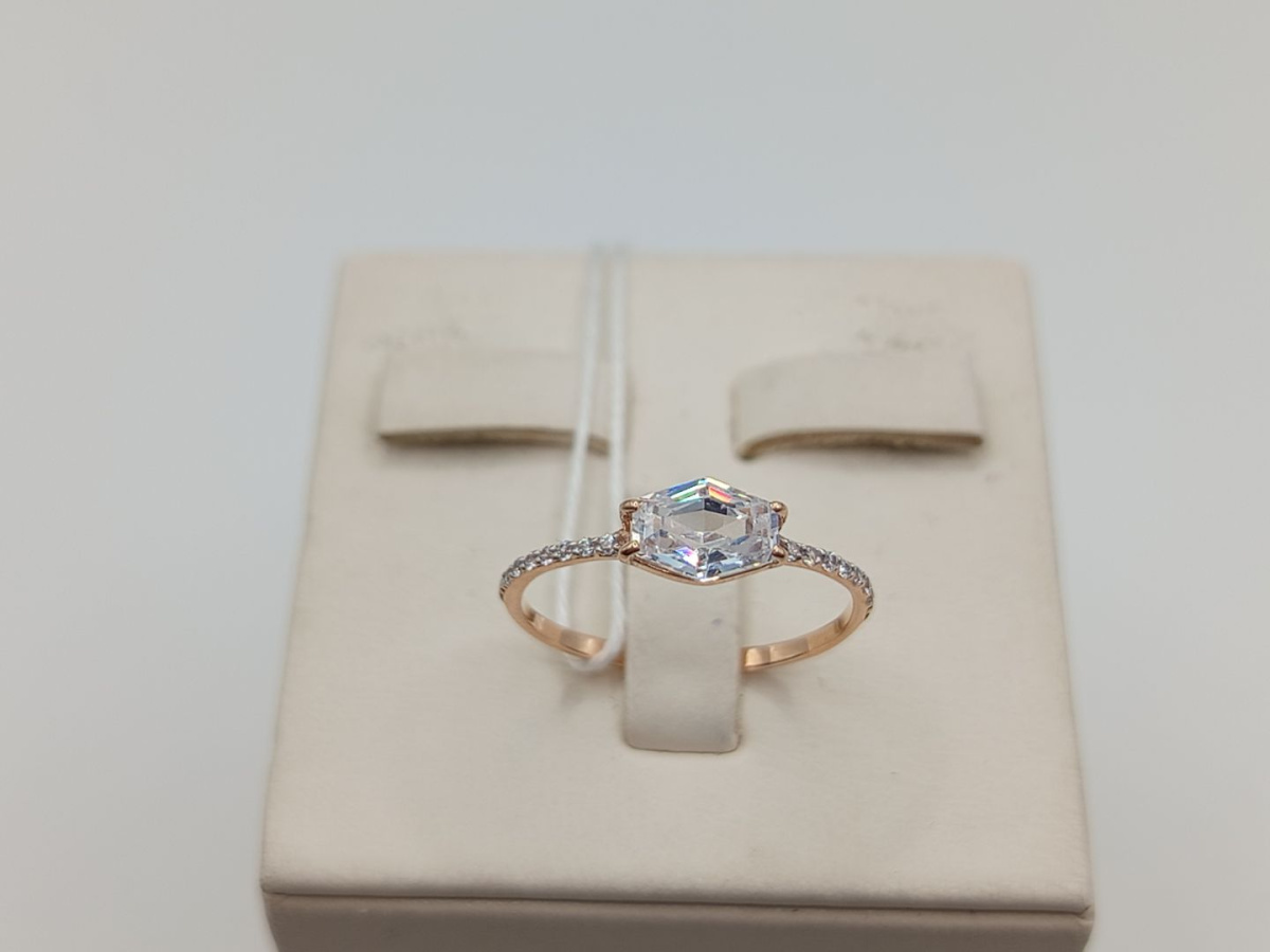 КОЛКМИ585 КОЛЬЦО С КАМНЯМИ (Au 585)