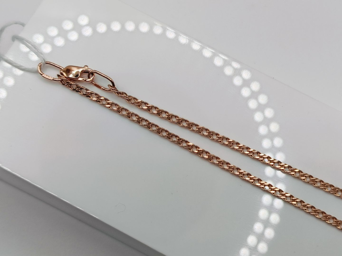 ЦЛР2585 ЦЕПЬ ПОЛНОВЕСНАЯ Ромб двойной (Au 585)