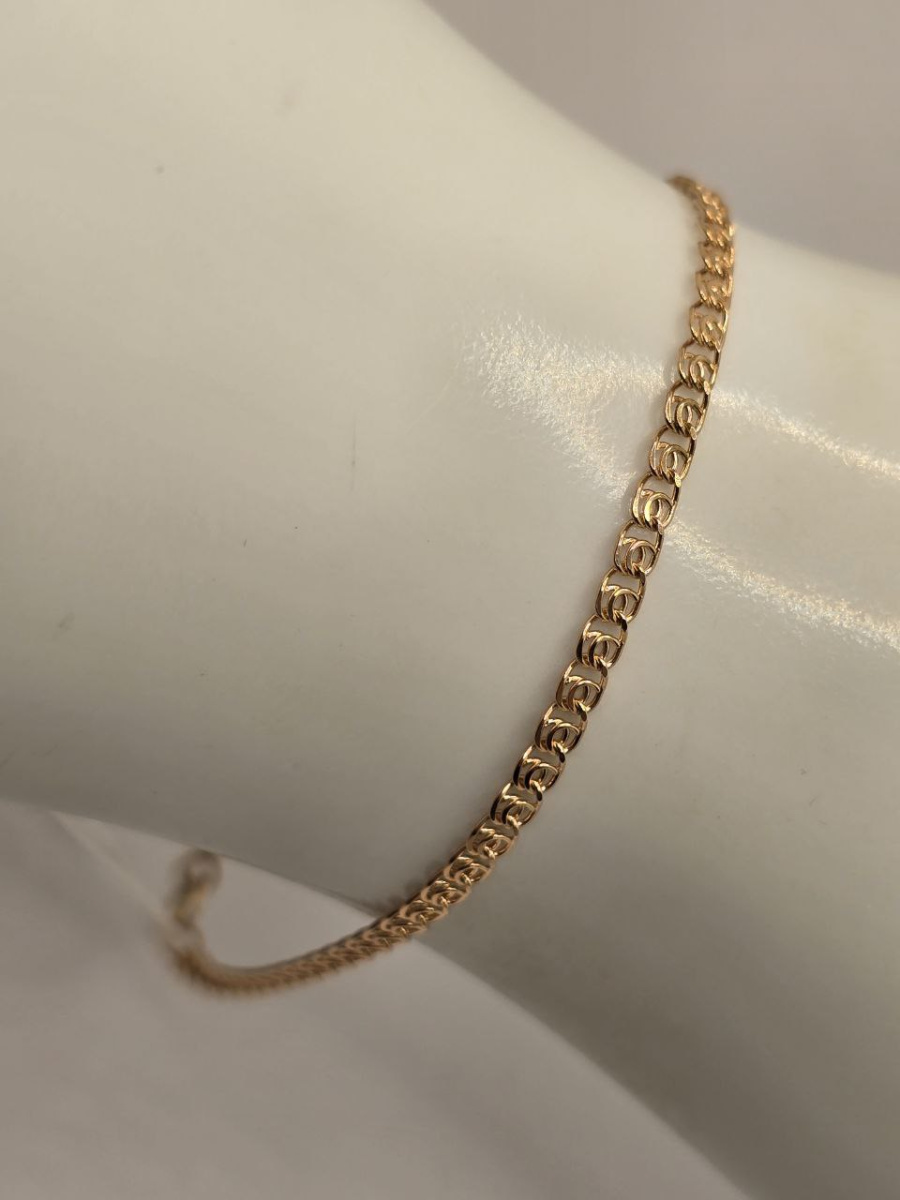 БРАСЛЕТ ПОЛНОВЕСНЫЙ Лав Au 585