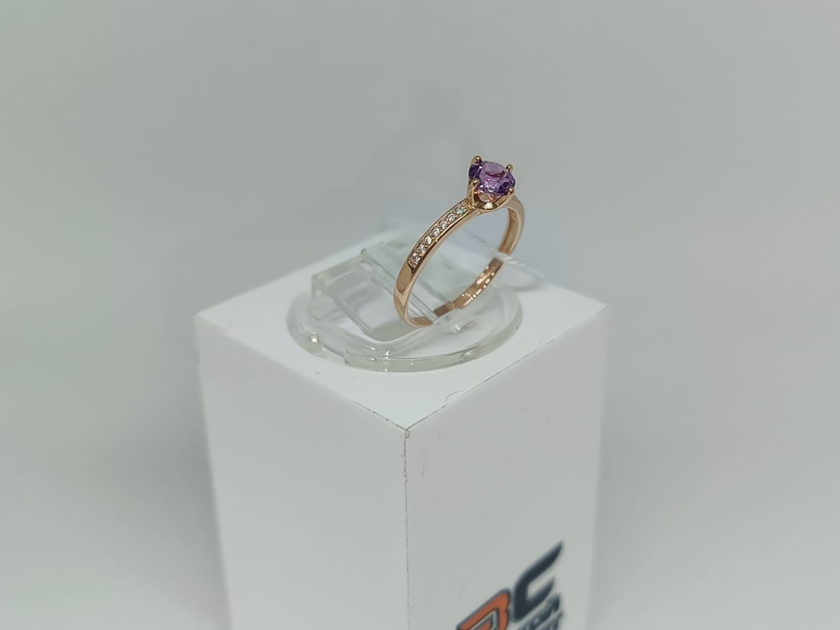 КОЛКМИ585 КОЛЬЦО С КАМНЯМИ (Au 585)