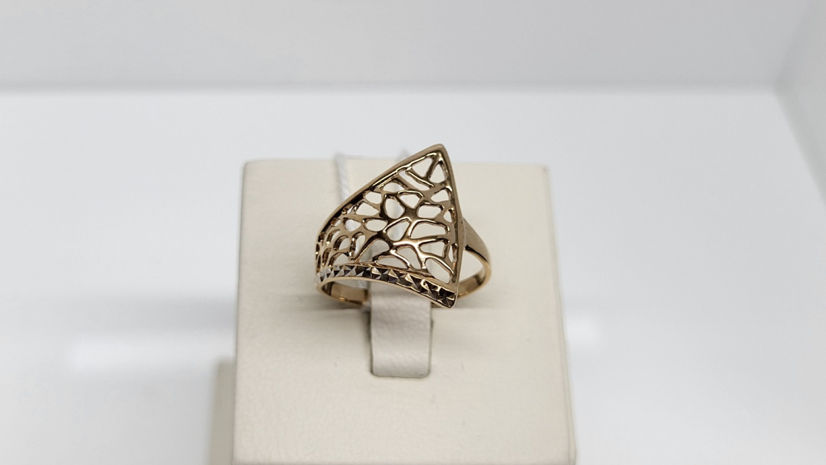 КОЛБКМ585 КОЛЬЦО БЕЗ КАМНЯ (Au 585)