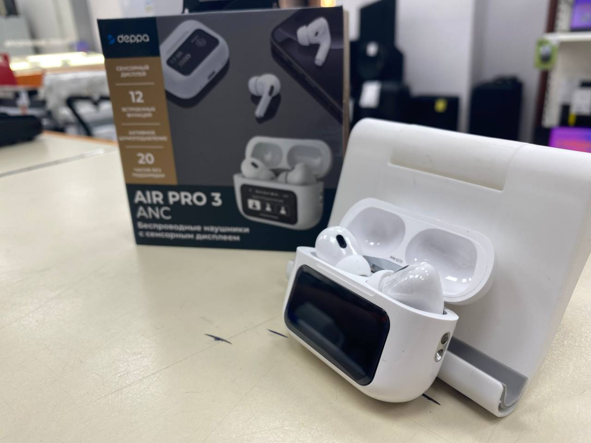 Наушники беспроводные Deppa 44213 Air Pro 3 ANC