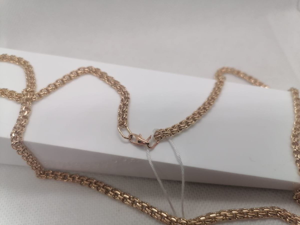 ЦЕПЬ ПОЛНОВЕСНАЯ Бисмарк (Au 585)