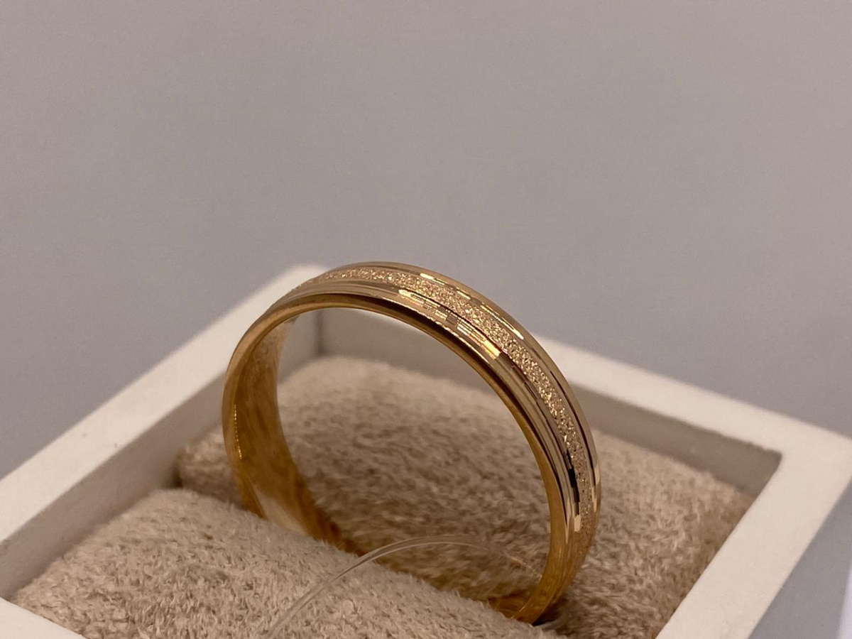 200-000-717 КОЛЬЦО ОБРУЧАЛЬНОЕ (Au 585)