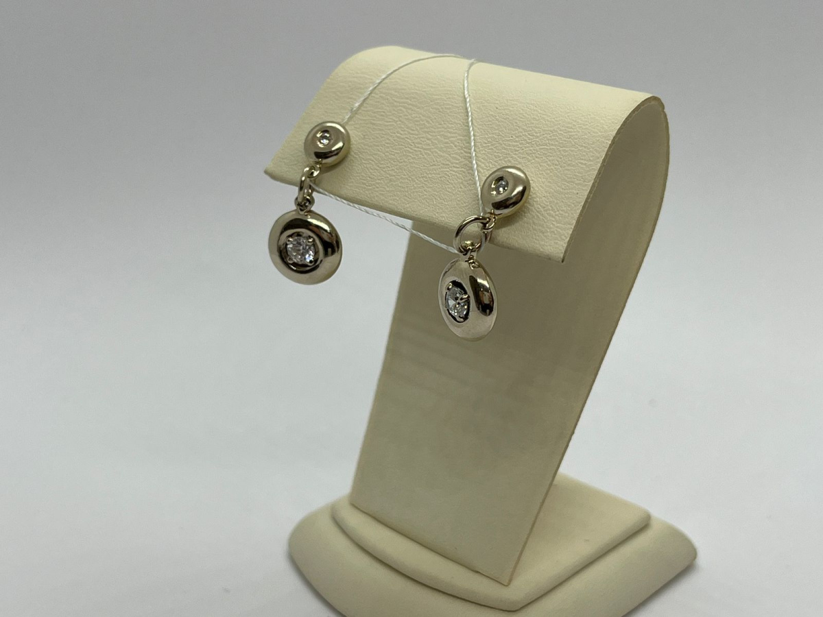 СЕРЬГИ С КАМНЯМИ (Au 585)