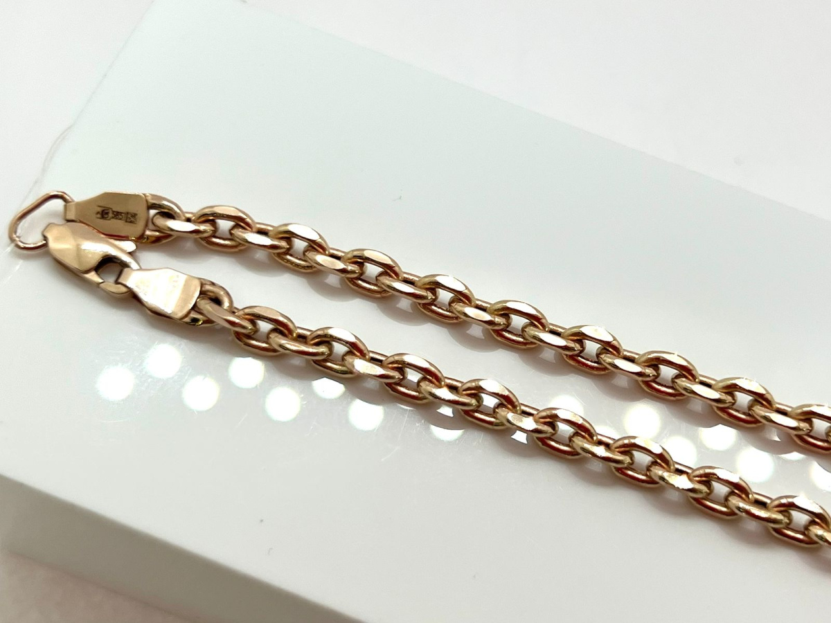 ЦЕПЬ ПУСТОТЕЛАЯ Якорное (Au 585)